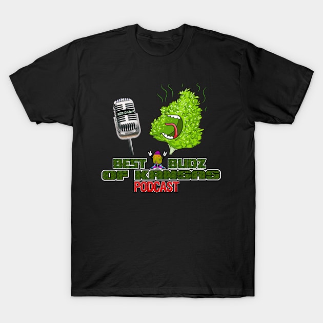 Best Budz Podcast Logo - Loud Nug with lil Nug T-Shirt by Best Budz Podcast